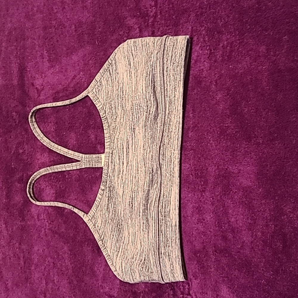 Lululemon Atletic Brass Suport, Size 4, Color Gray
